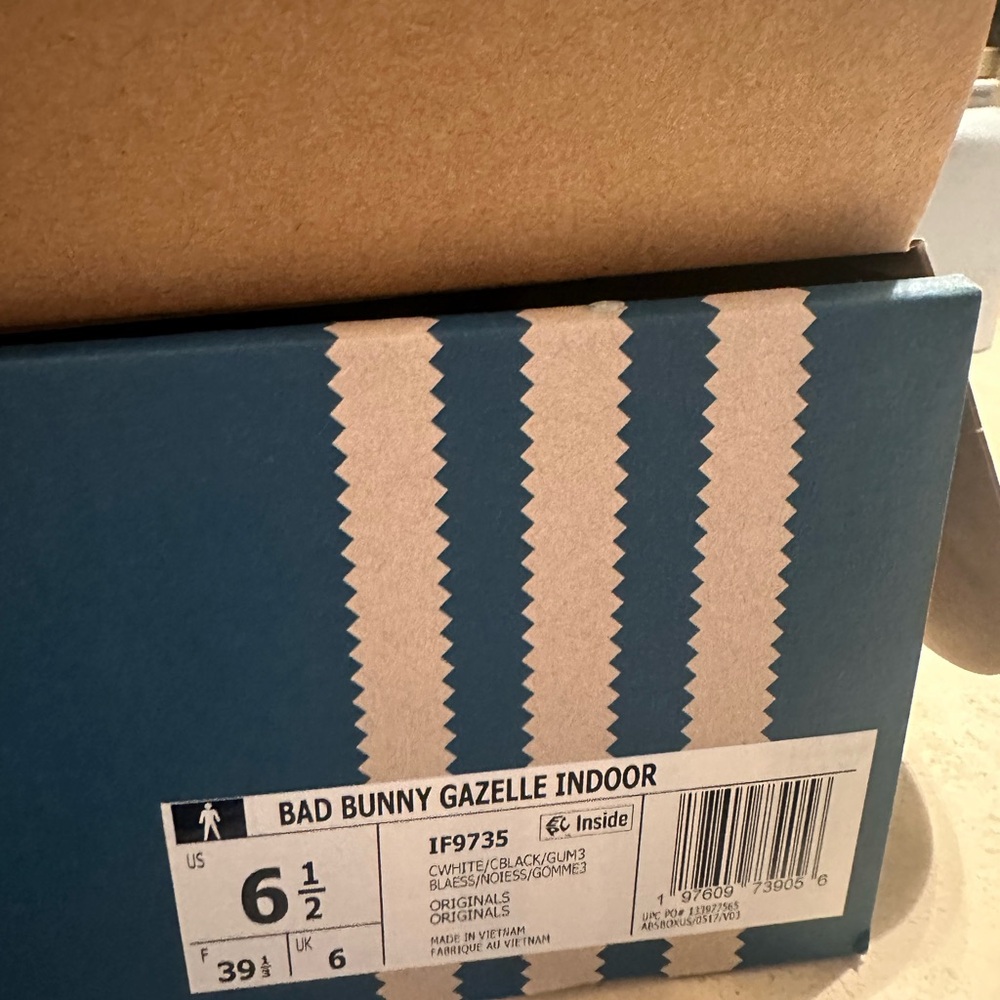 Bad bunny Gazelle indoor shoes